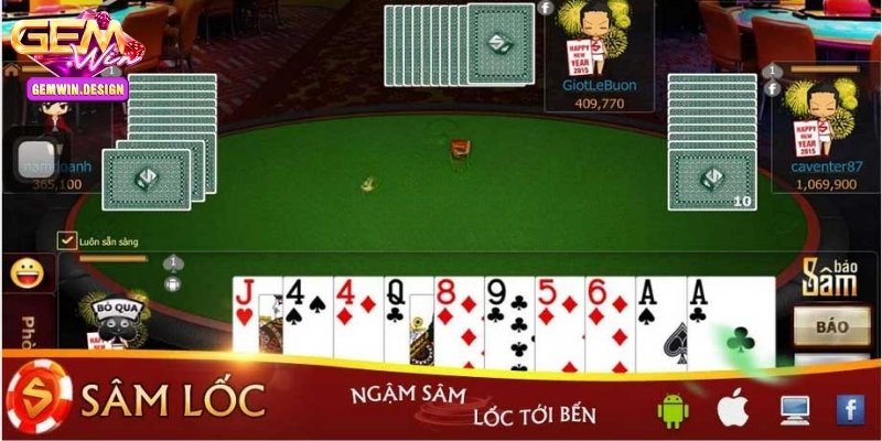 Mẹo chơi bài sâm lốc Gemwin luôn về nhất