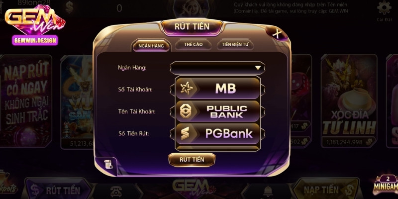 Thời gian xử lý yêu cầu rút thưởng qua ngân hàng cực kỳ nhanh chóng